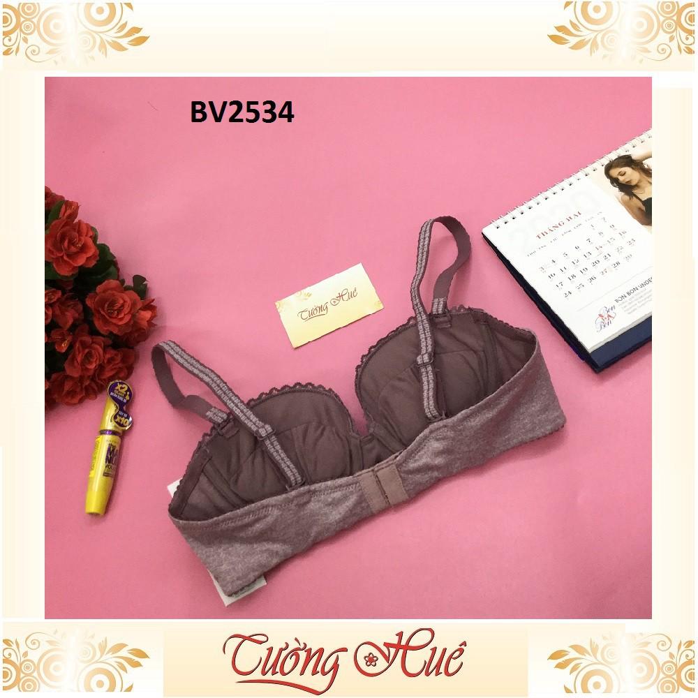 Áo lót nữ Bon Bon BV 2534 cúp bầu ngang.