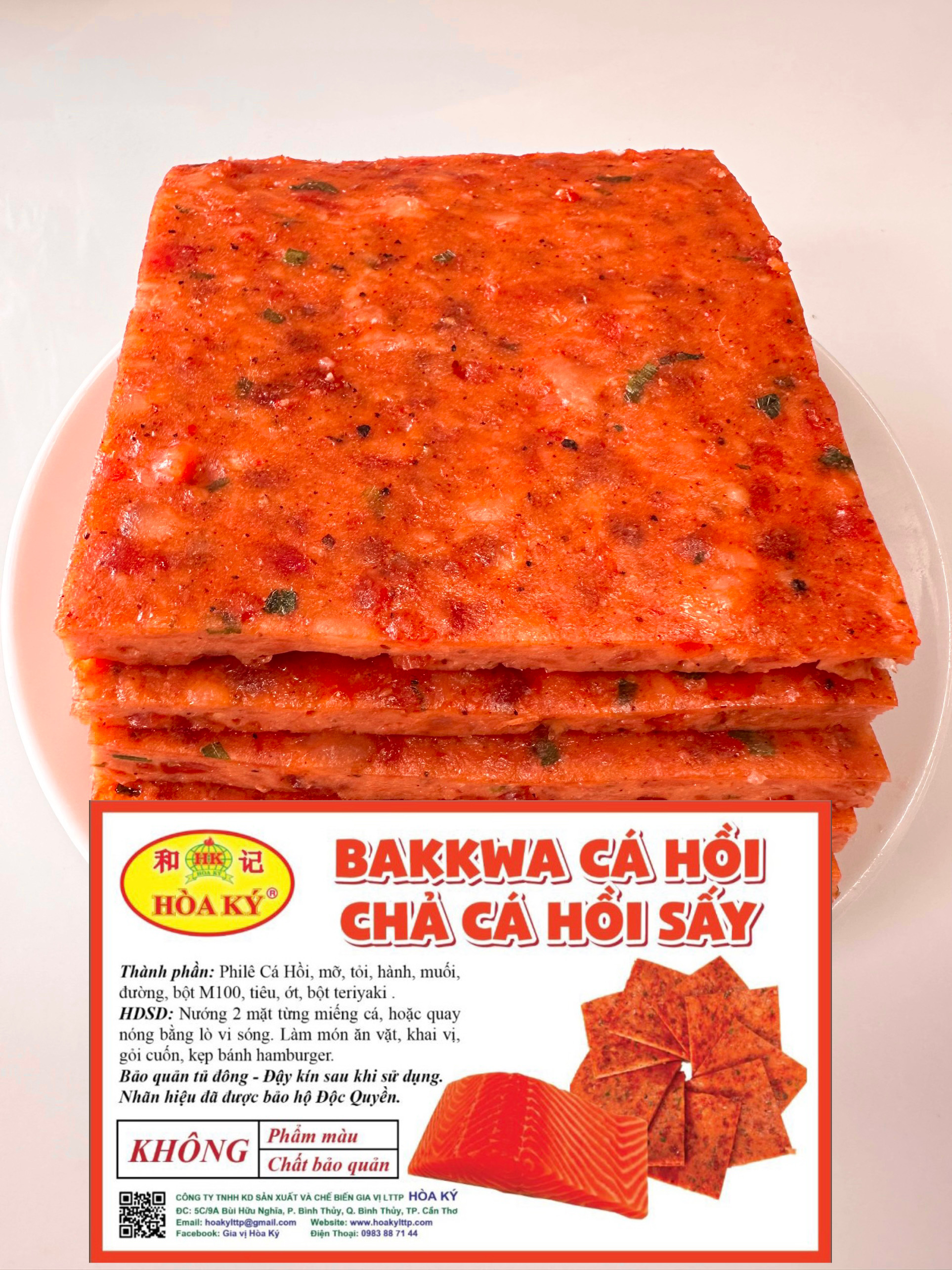 Thịt Sấy Khô ( Cá Hồi ) Bakkwa 1kg