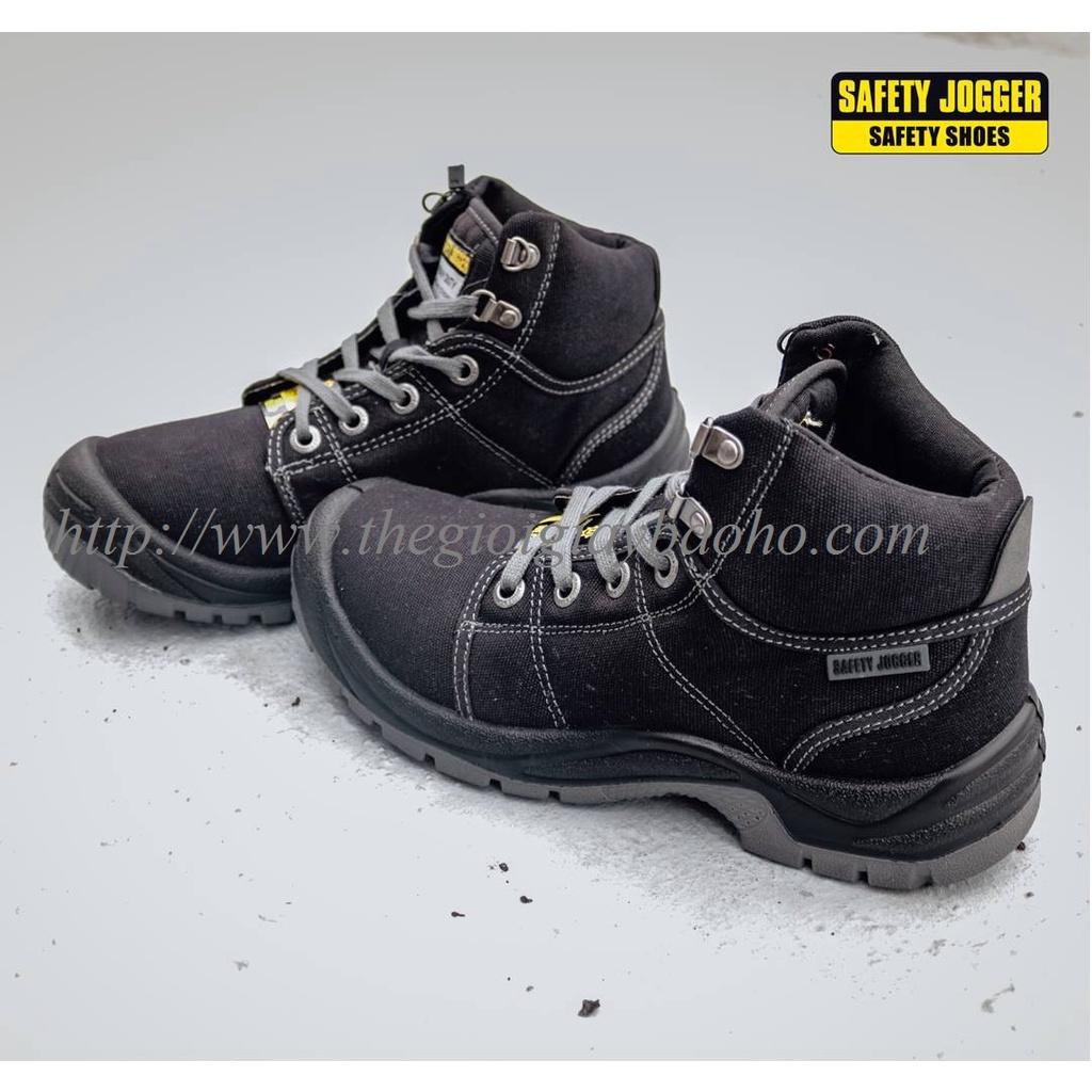 Giày Bảo Hộ Safety Jogger Desert 117 Chất Da Thật, Chống Trơn Trượt, Chống Va Đập