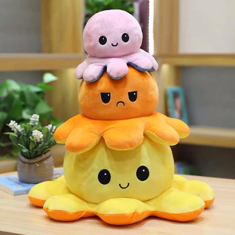 Gấu Bông Bạch Tuộc Cảm Xúc Biểu️Bán Chạy Nhất️cảm đa dạng,Cao Cấp Êm Mịn, không xù lông,kute, dễ thương