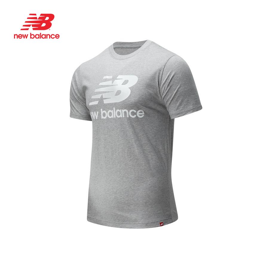 Áo thun thời trang nam New Balance Essentials Stacked Logo - AMT01575 (form châu á