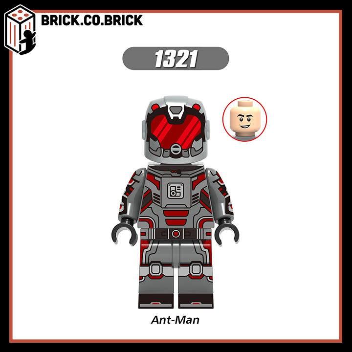 Nhân vât Xếp hình Lắp ráp minifig Siêu anh hùng trong Hawkeye Tony Stark End Game minifig X0265 - X-1320