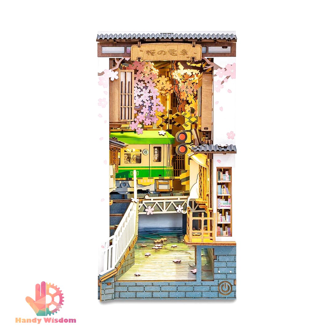 Mô hình Book Nook Rolife - Trang trí kệ sách