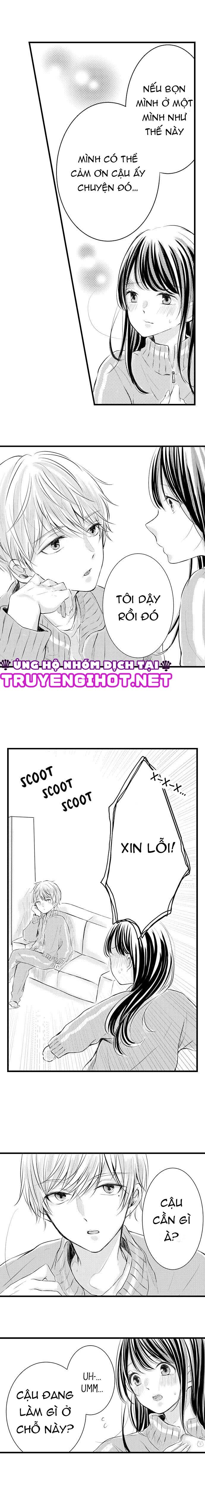 [16+] tớ và cậu chỉ còn cách nhau 0,01mm nữa chapter 6.2 1