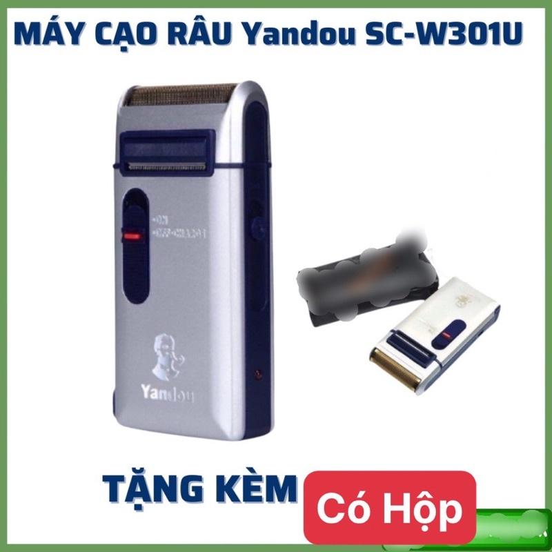 Máy Cạo Râu Mini Yandou SC-W301U Nobihome Nhỏ Gọn Cắt Siêu Sắc Siêu Bền Pin Cực Trâu Có Thể