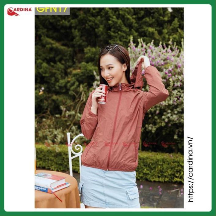 Áo Gió Nữ 2 Lớp Lót Lưới cao cấp Cản Gió Chống Nước - Kèm Túi Đựng Siêu Gọn Nhẹ