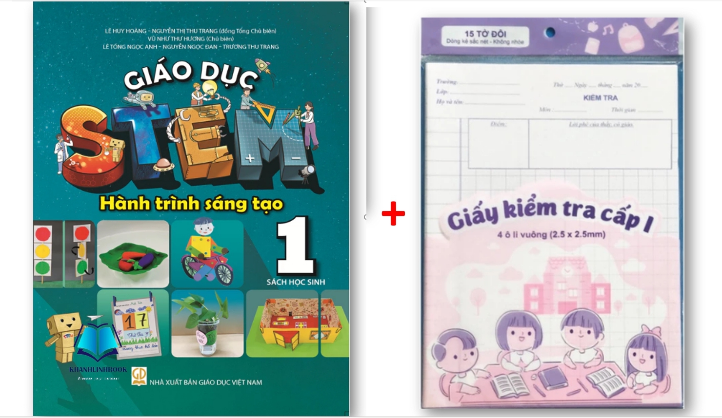 Sách - Giáo dục Stem - Hành trình sáng tạo - Sách học sinh