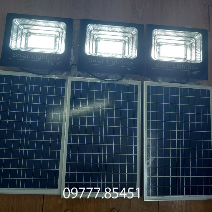 Đèn led năng lượng mặt trời SUN-28200 200W, Đèn năng lượng mặt trời IP 67