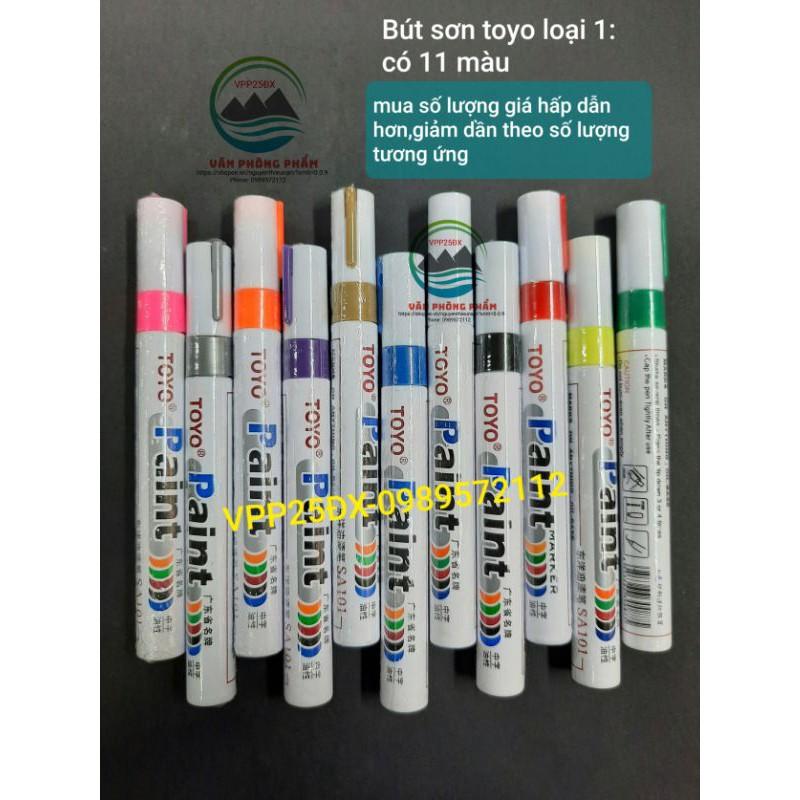 Bút sơn Toyo -Bút Repaint -bút vẽ lốp-bút vẽ giày paint marker SA101