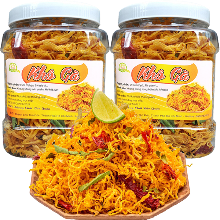 Khô gà lá chanh chất lượng Tân Lộc Phát