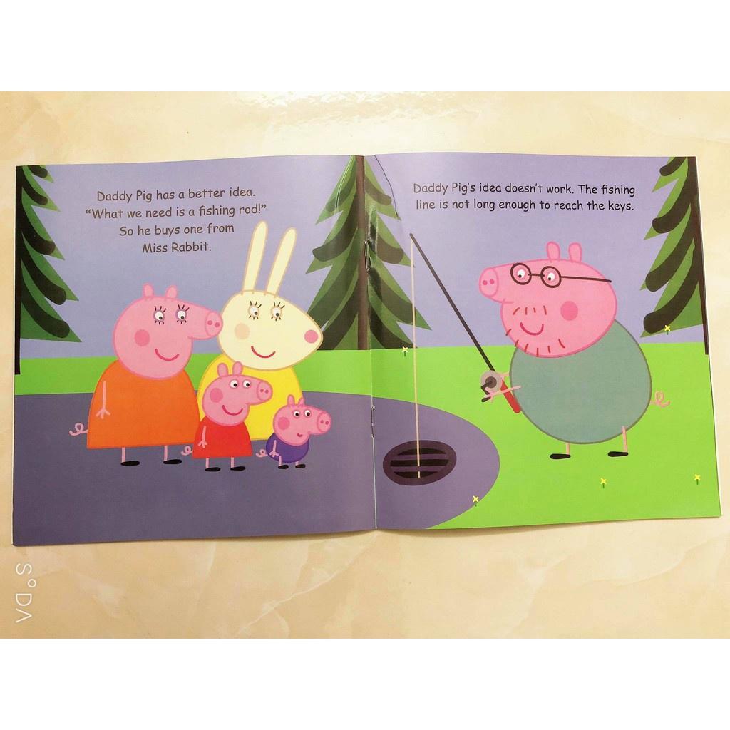 Bộ 10 Tập Peppa Pig Tặng Túi Đựng Siêu Xinh- MT books