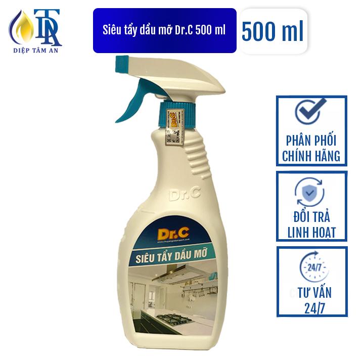 Siêu tẩy dầu mỡ Dr.C 500 ml