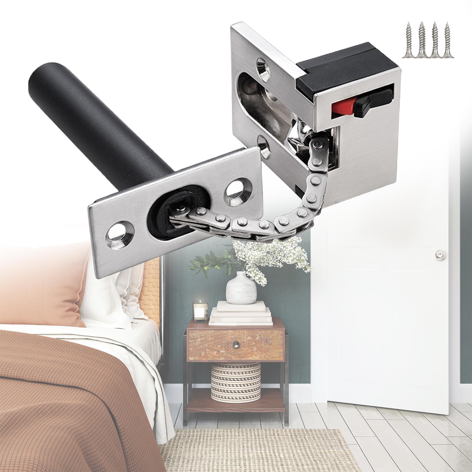 Door Chain Lock Gate Hardware Anti Stole Press Chain Lock Bolts Lock for Door