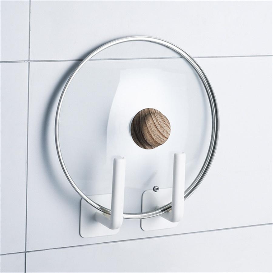 1Pc Kitchen Self-adhesive Accessories Under Cabinet Paper Roll Rack Towel Holder Tissue Hanger Storage Rack for Bathroom Toilet