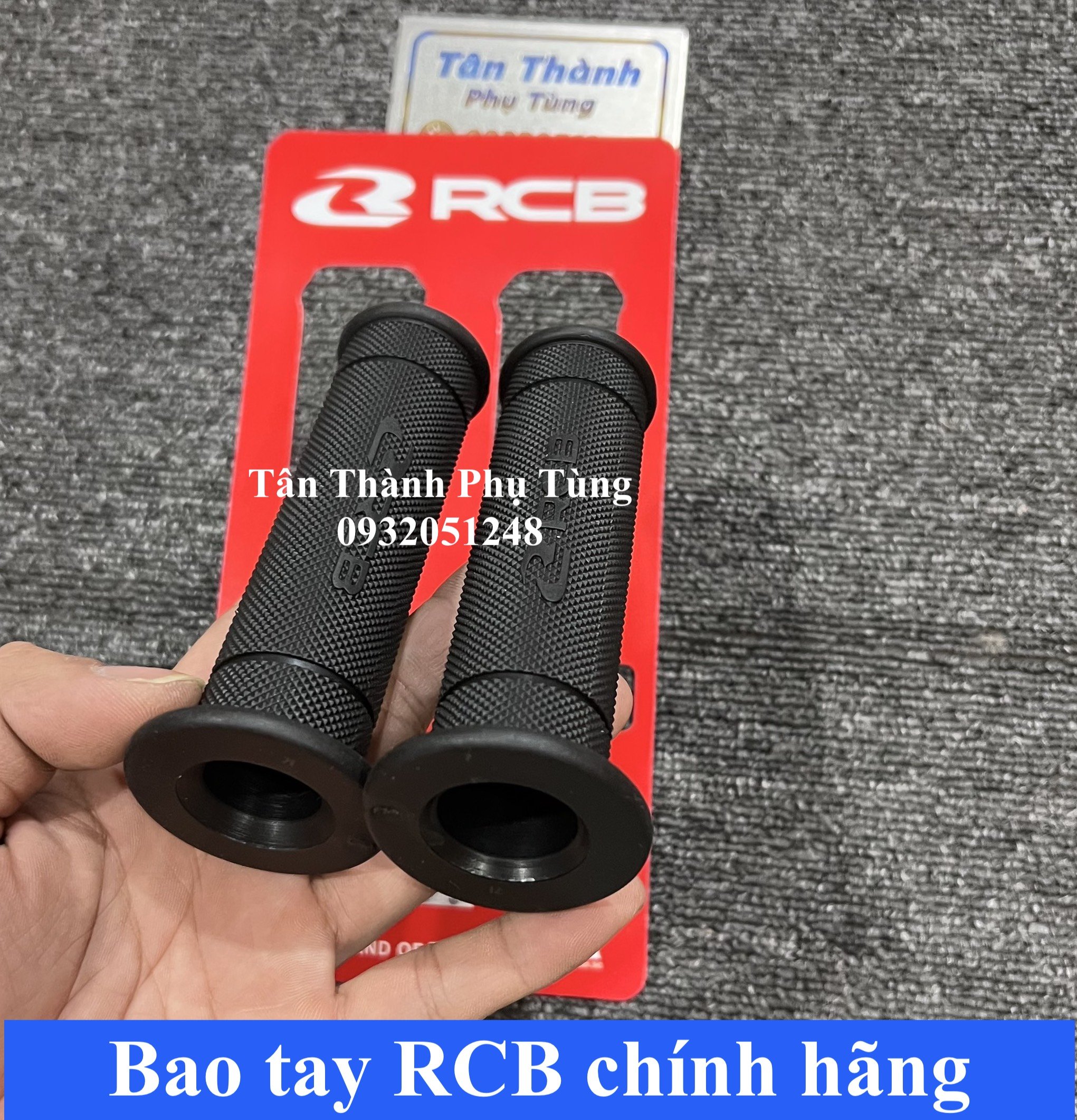 Bao tay RCB màu đen HG55 dành cho các loại xe