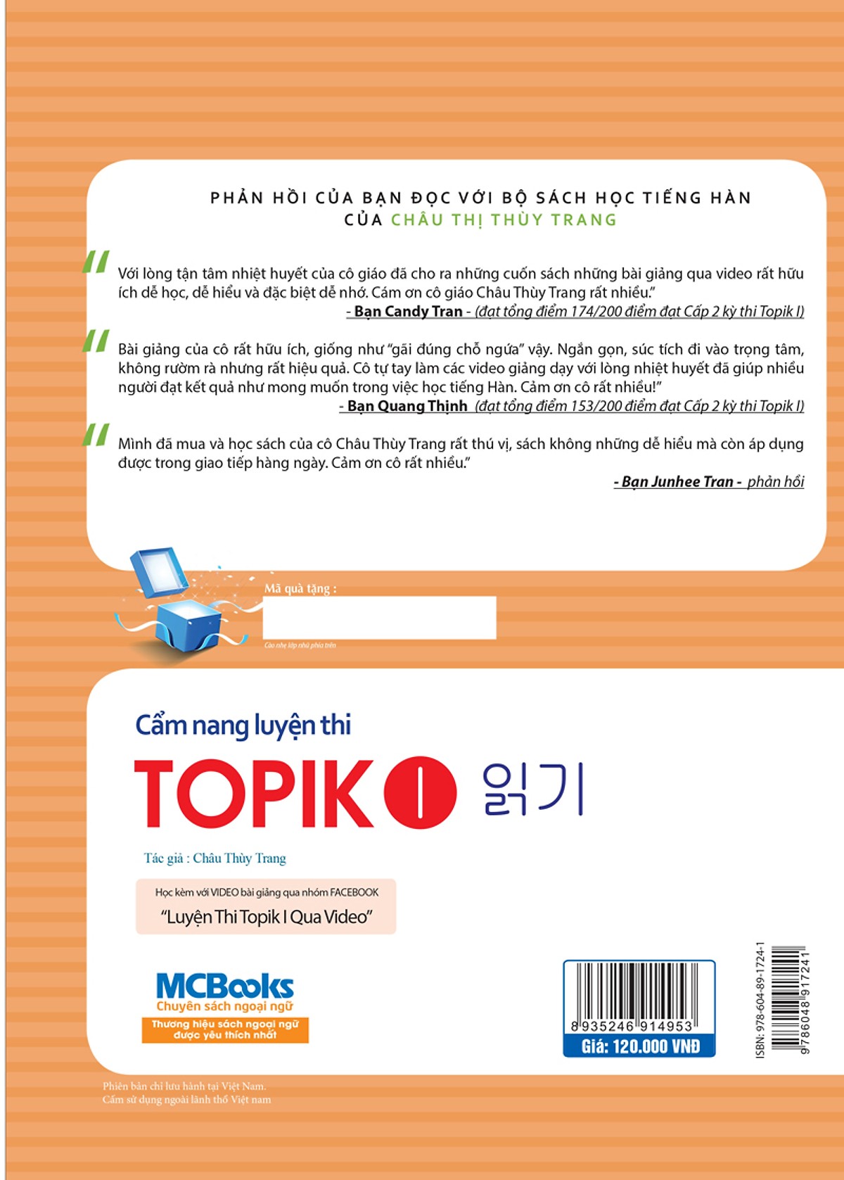 Cẩm Nang Luyện Thi Topik I tặng kèm Bookmark