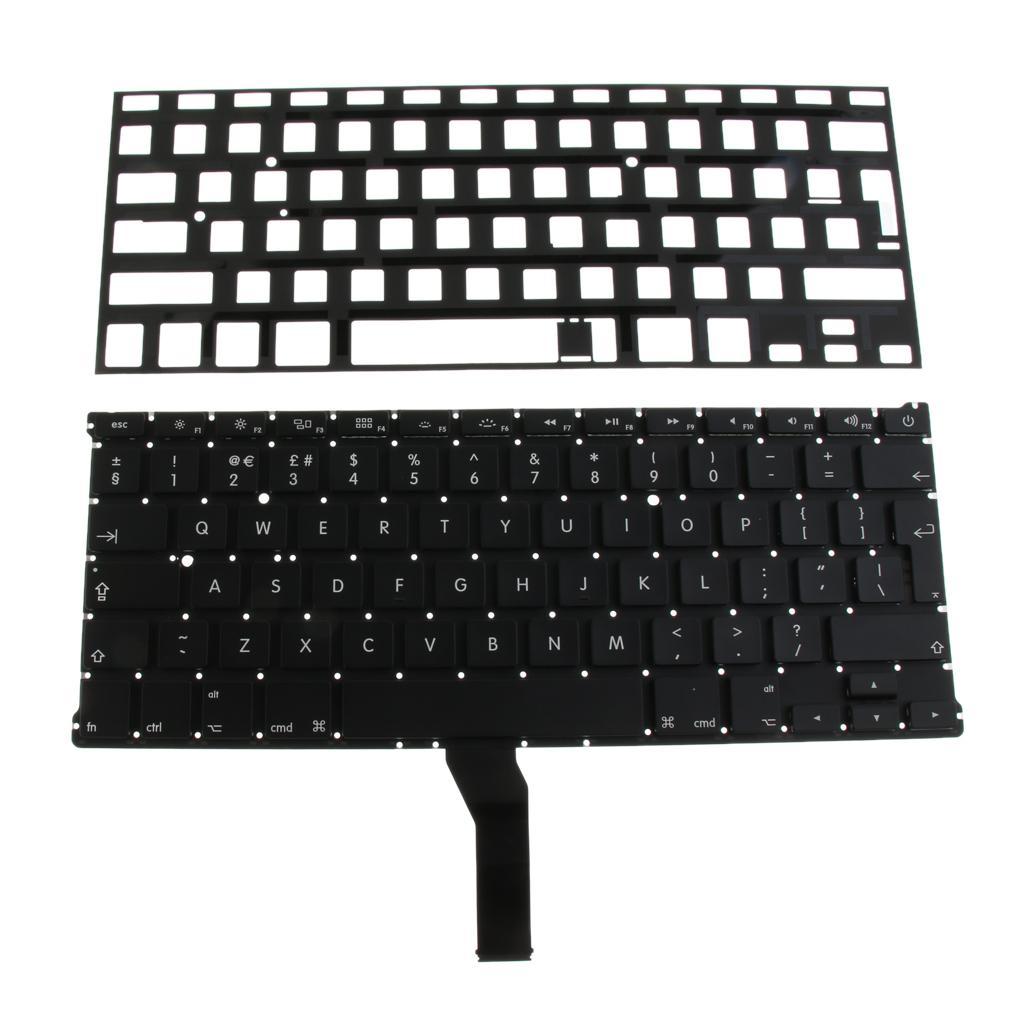 US Layout Keyboard Part for 13" A1466 A1369 2011-2015 with Backlight