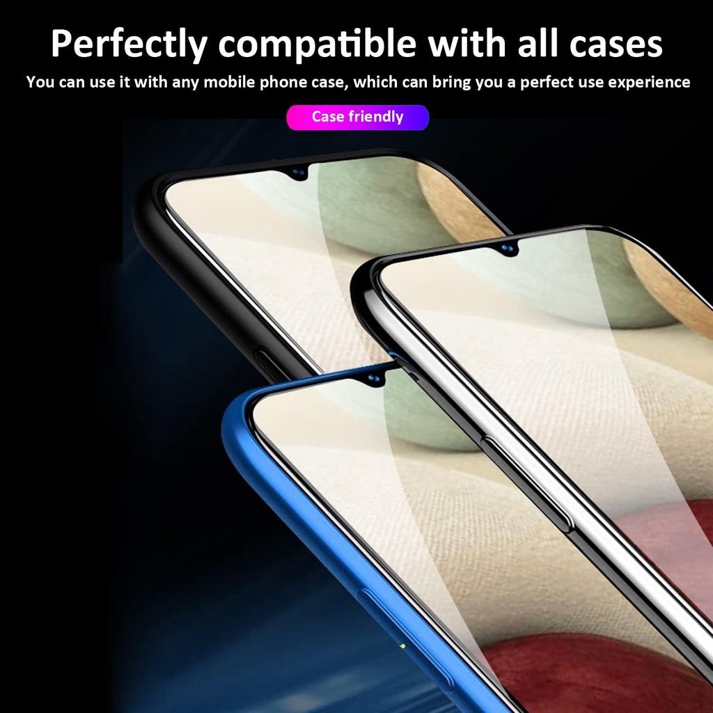 Kính cường lực GAERU cho SAMSUNG A12 phủ nano chống bám vân tay chống xước độ cứng cao 9h