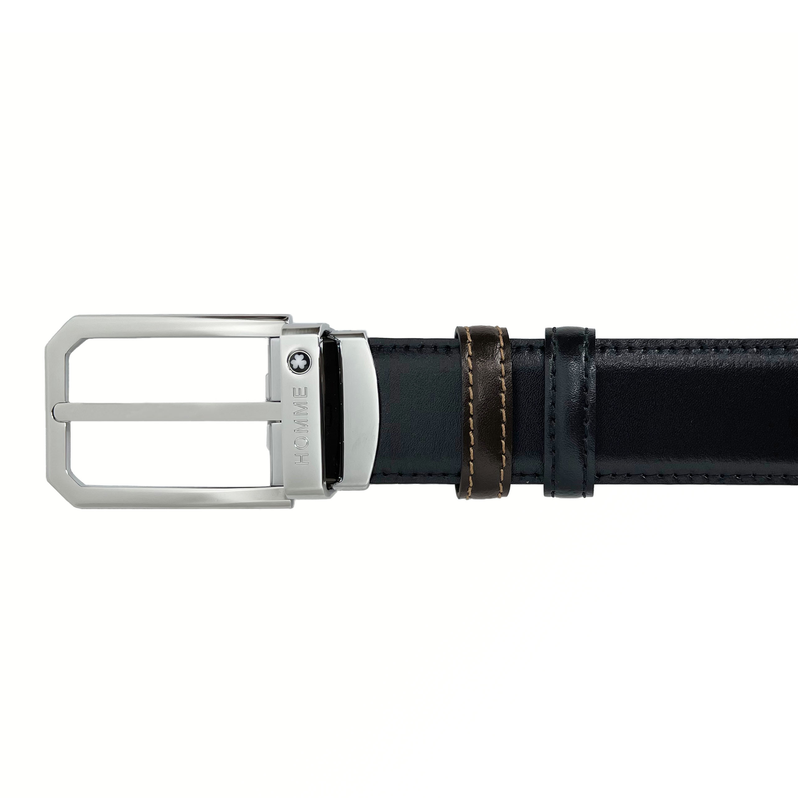 HOMME ST Mawes - Luxury Italian Genuine Leather Belt