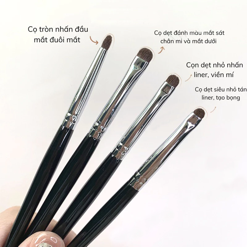 [SET 4 CÂY , CÓ TÁCH LẺ] CỌ KẺ MẮT CHUYÊN NGHIỆP ĐÁNH MẮT TẠO KHỐI MẮT