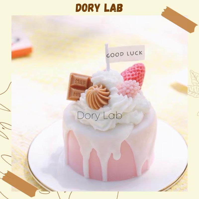 Nến Thơm Tạo Hình Bánh Kem Trái Cây Nhiều Mẫu Làm Theo Yêu Cầu - Dory Lab