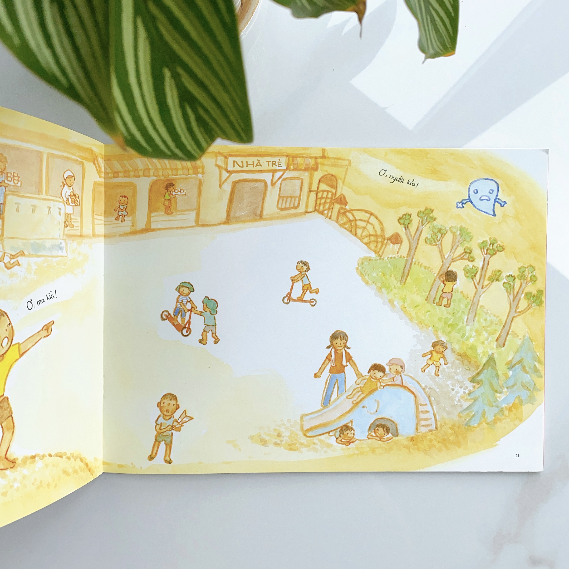 Sách cho bé từ 3 tuổi - Phát triển quan sát Bộ 4 cuốn Bé ma dễ thương