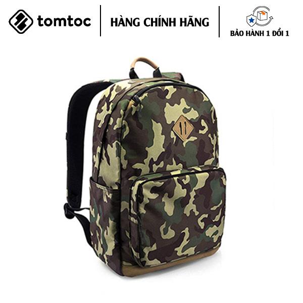 [HÀNG CHÍNH HÃNG] BALO TOMTOC (USA) LIGHTWEIGHT MULTI-PURPOSE LAPTOP 13″14″15″16″ CAMO chất liệu mềm chống trầy xước