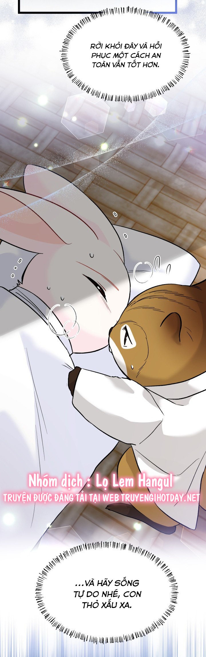 mối liên kết giữa báo đen và bé thỏ chapter 121 10