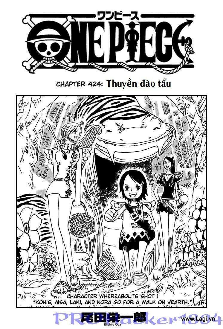 đảo hải tặc - one piece chapter 424 1