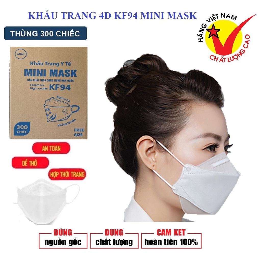 10 KHẨU TRANG 4D KF 94 MINI MASK CHÍNH HÃNG