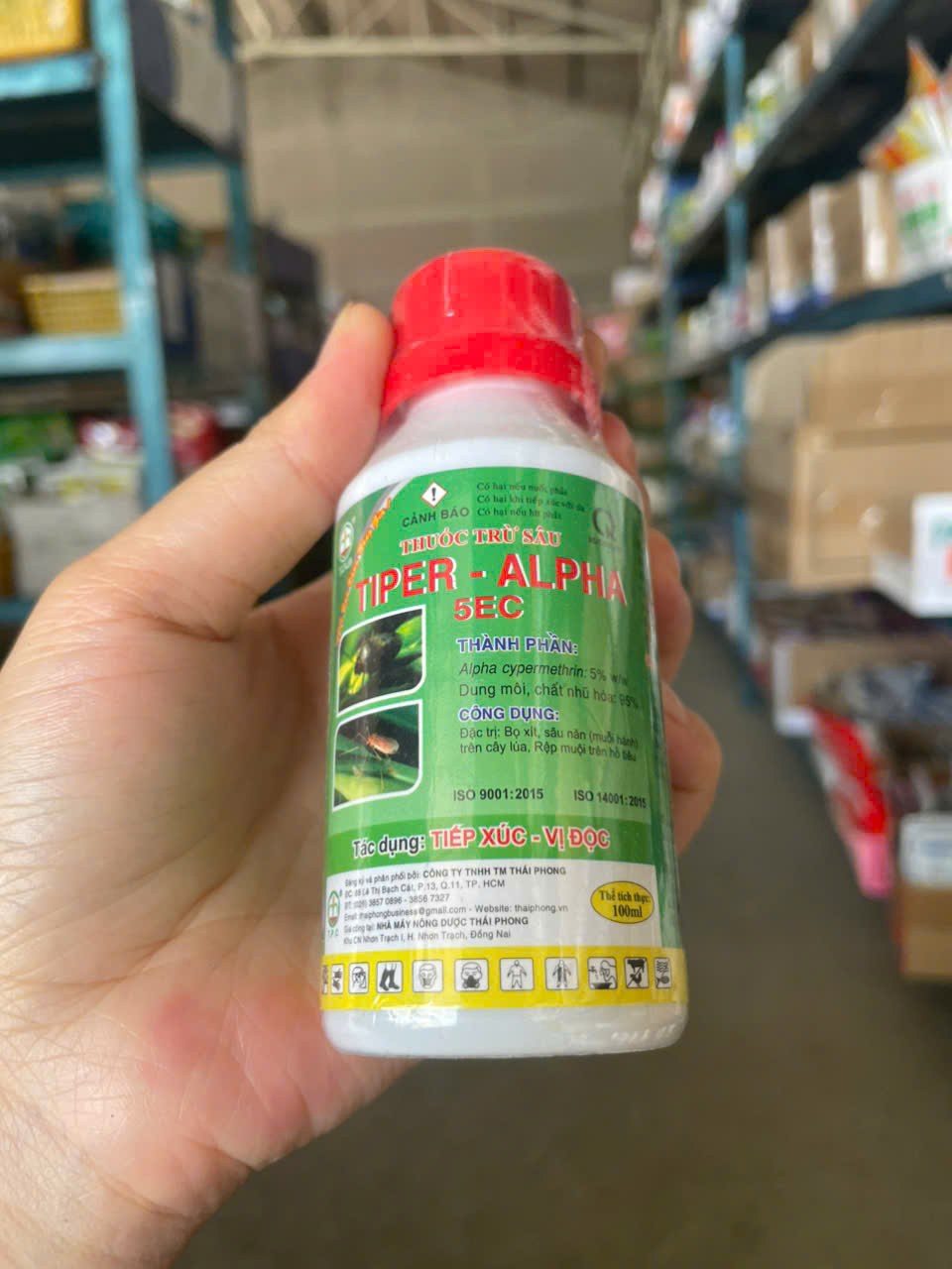 Thuốc Trừ Sâu, Bọ Xít, Rệp, Muỗi Hành Tiper Alpha 5EC (100ml)