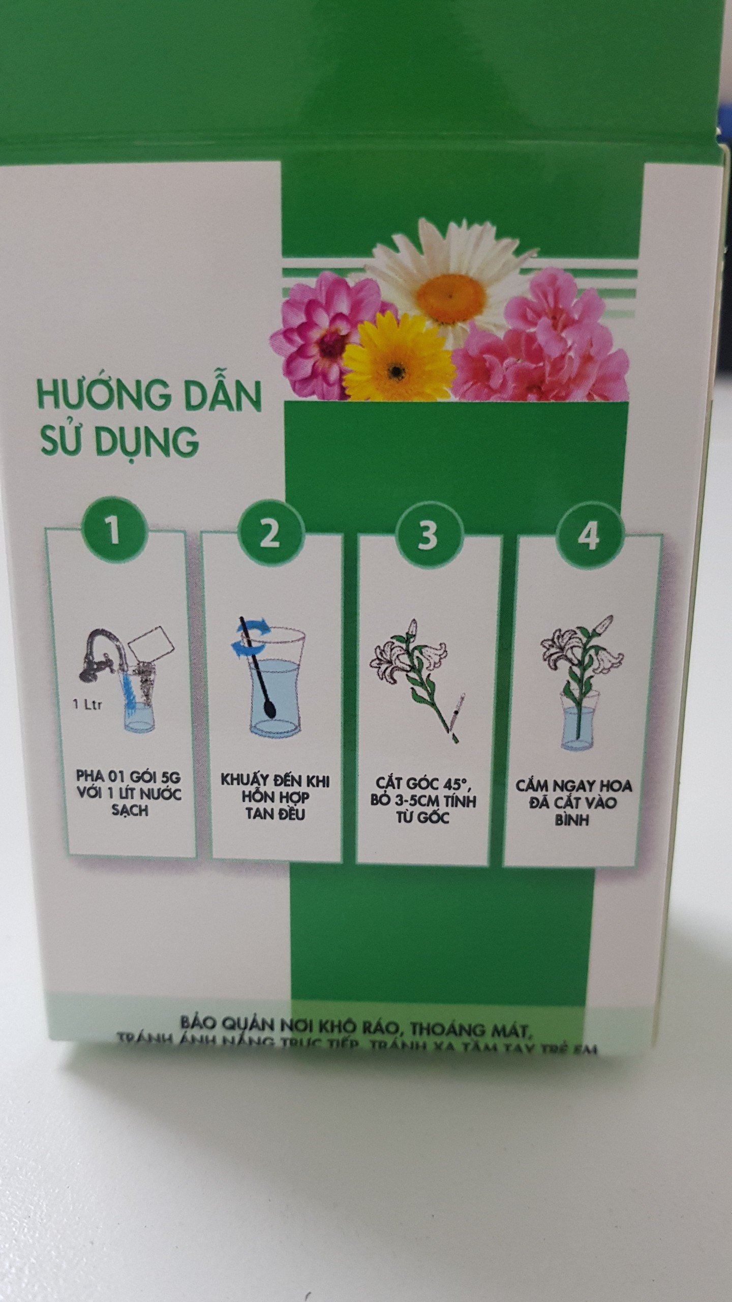 Chất dưỡng hoa 5G