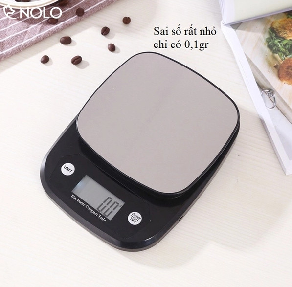 Cân Điện Tử Nhà Bếp SH-131 Định Lượng Max 3Kg Kèm Pin