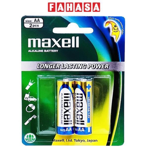 Vỉ 2 Pin Tiểu AA Maxell