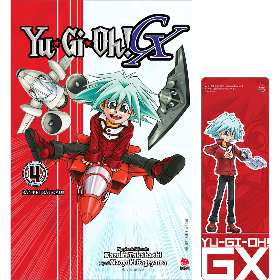 Yu-Gi-Oh! GX Tập 4: Bán Kết Bắt Đầu!! [Tặng Kèm Bookmark PVC]