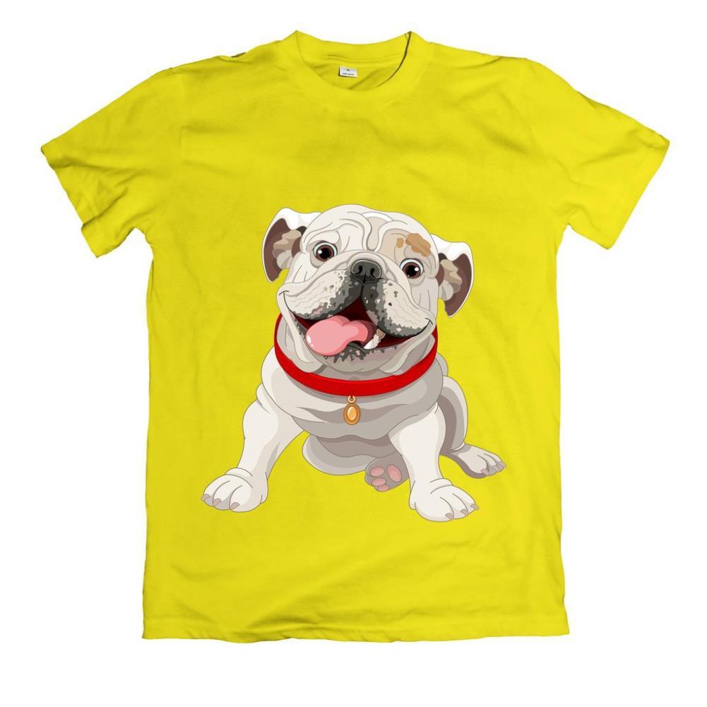 SALE- Áo thun in hình chó bull dog