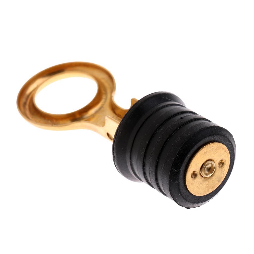 Durable Boot Livewell Drain Plug Set 30mm Snap Lock & 24mm Type