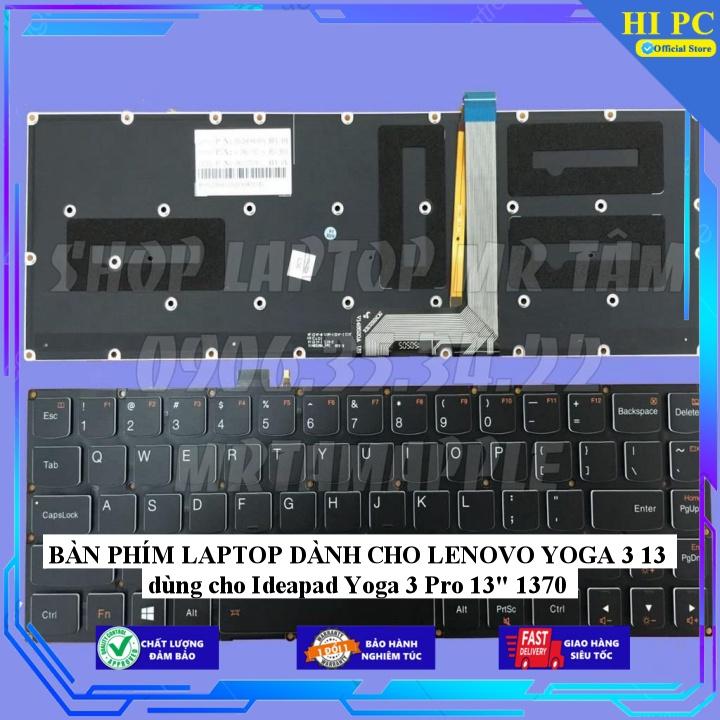 BÀN PHÍM LAPTOP DÀNH CHO LENOVO YOGA 3 13 dùng cho Ideapad Yoga 3 Pro 13" 1370 - Hàng Nhập Khẩu