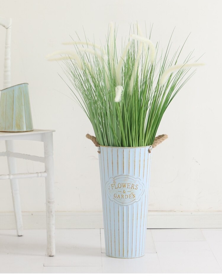 Cụm lau giả - cụm lau đuôi chồn giả - Cây giả, hoa lụa Decor trang trí nhà cửa