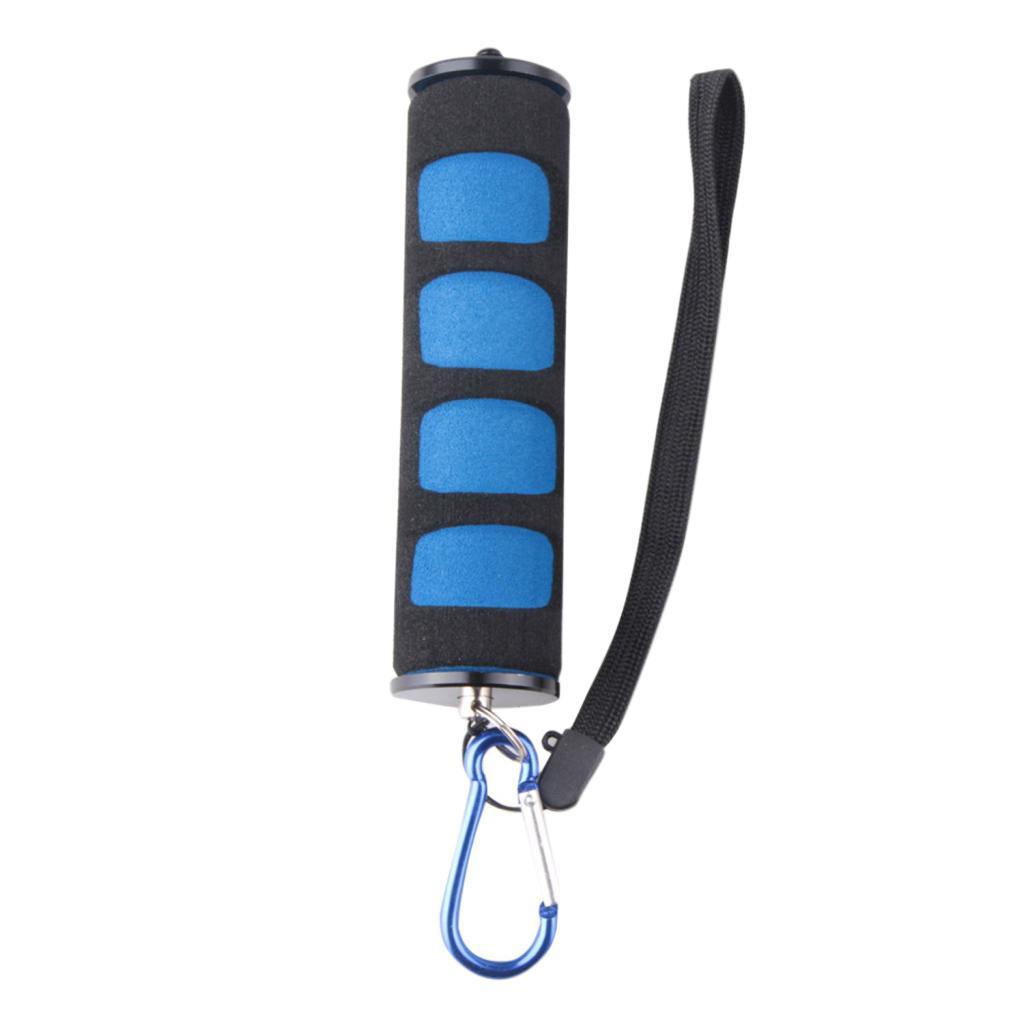 1/4" Screw Sponge Selfie Stick Handle Grip Stabilizer for Camera Blue