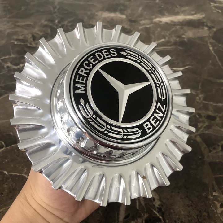 Logo chụp mâm, ốp lazang bánh xe ô tô Mercedes và Maybach - Mã: TY-83