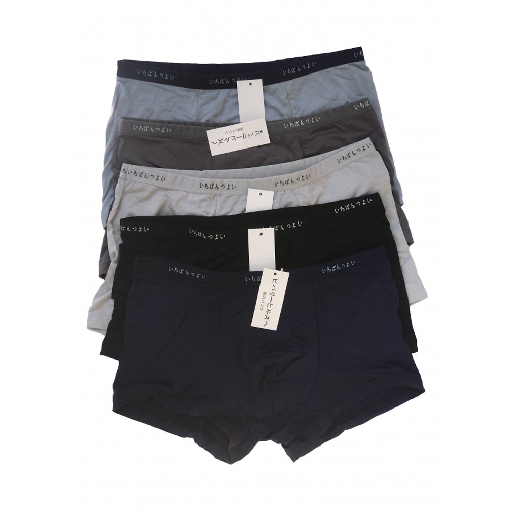 Combo 5 Quần Sịp đùi nam cotton