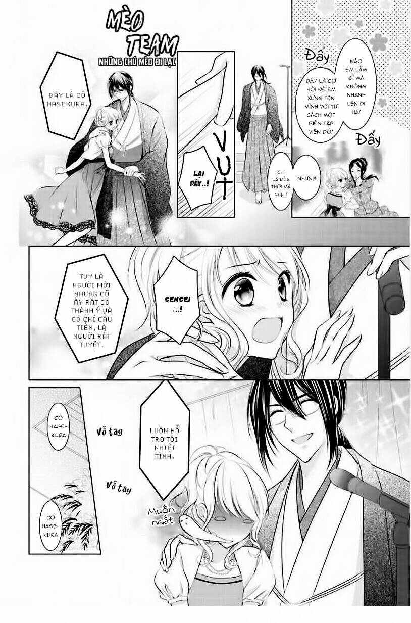 tiểu thuyết gia gợi cảm thì thầm bên tai cô gái nhỏ chapter 3 5