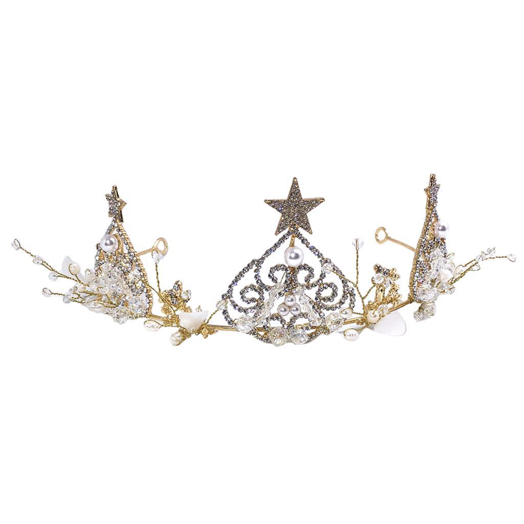 Rhinestone Tiara Crown Exquisite Headband Wedding Bridal Birthday Tiaras