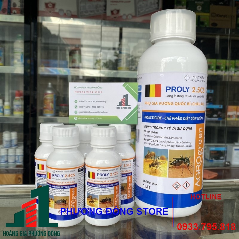 thuốc diệt muỗi và côn trùng Proly 2.5 CS-100ml