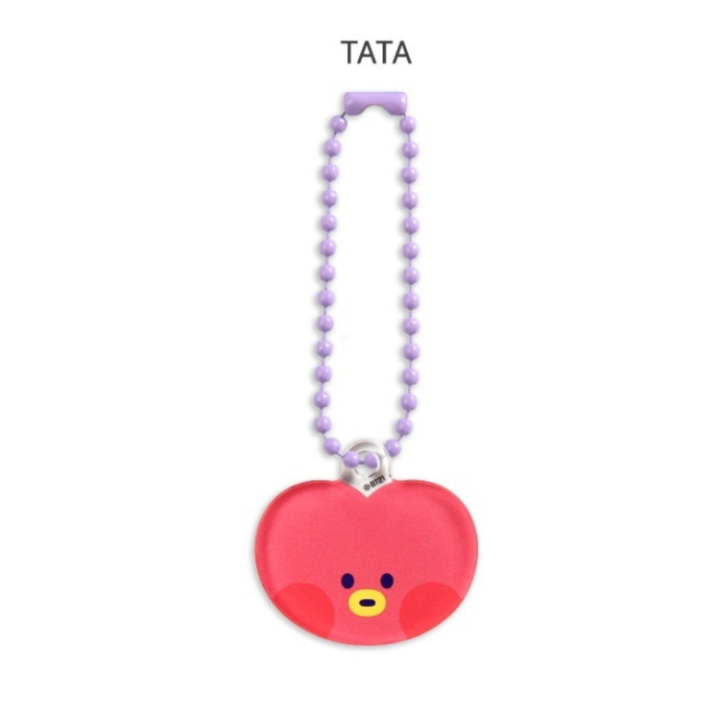 Móc khóa BT21 Minini Acrylic Simple Keyring- Hàng chính hãng