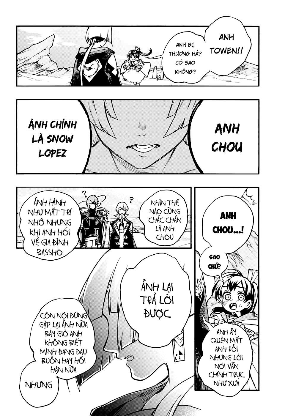 những bức họa quái dị của phù thủy chapter 15.1 8