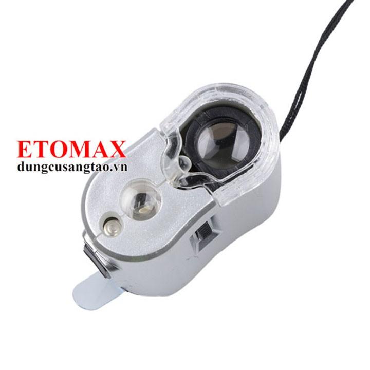 Kính lúp cầm tay mini 60x V2