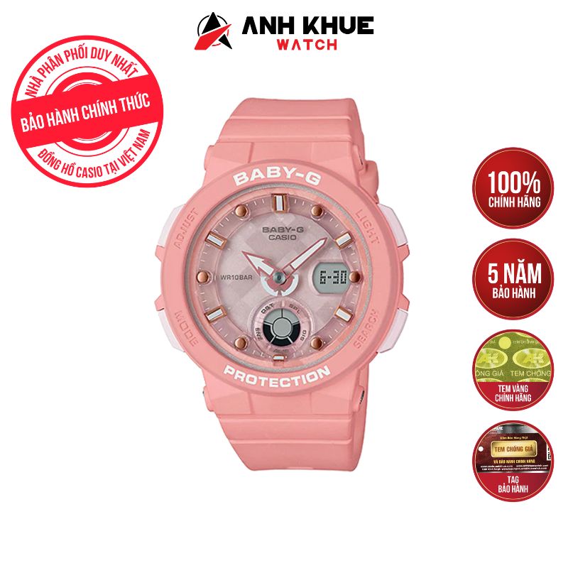 Đồng hồ Casio Nữ Baby-G BGA-250-4ADR