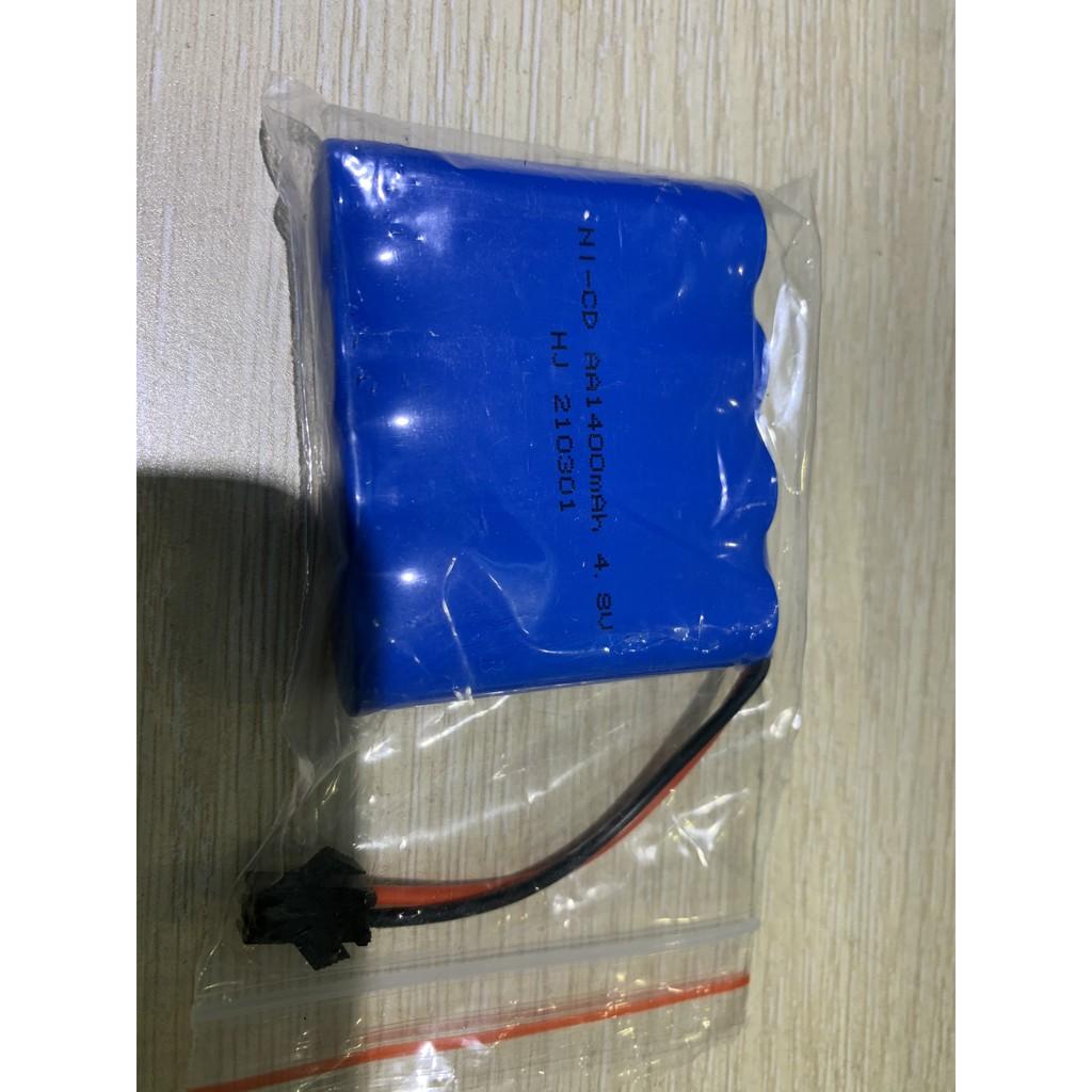 Pin sạc 4.8v 1400mah Ni Cd đồ chơi điều khiển rc